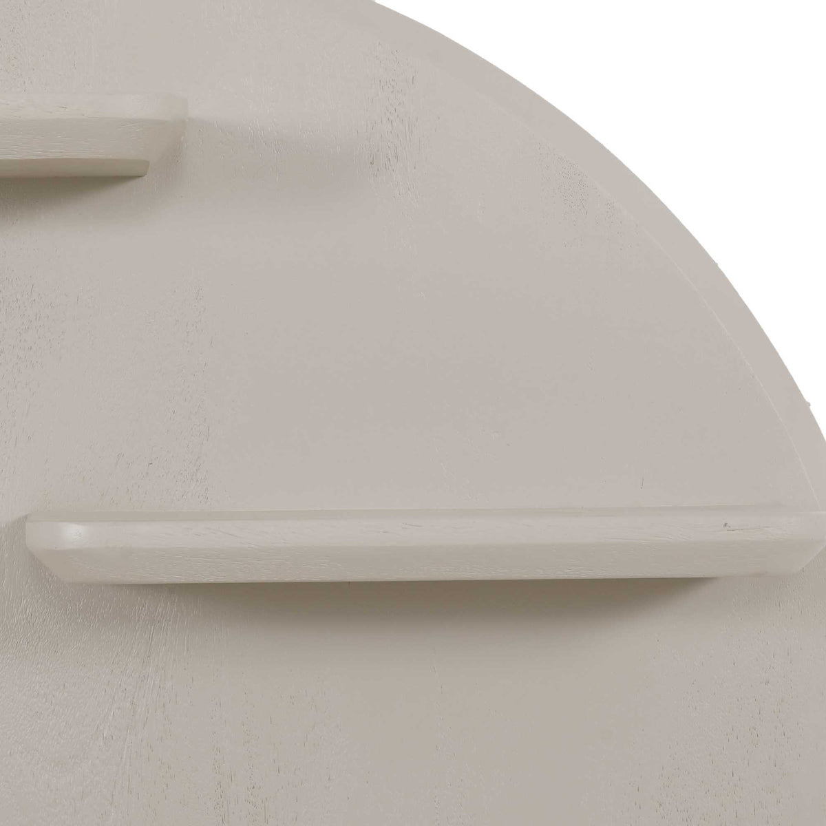 Wandmeubel Lena zand mangohout, detail van het materiaal