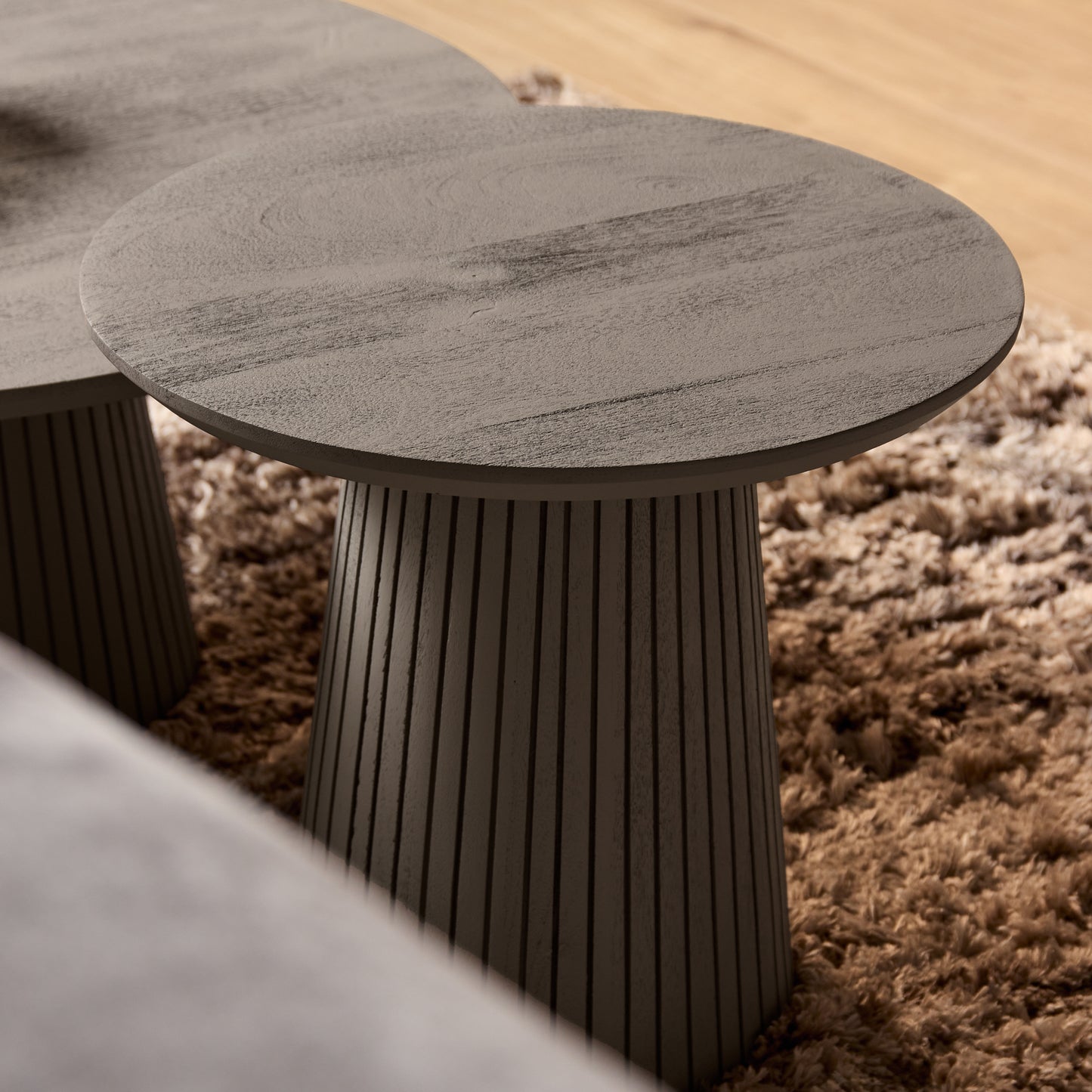 Salontafel Solana | Mangohout | taupe