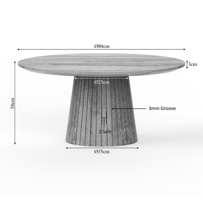Salontafel Solana | Mangohout