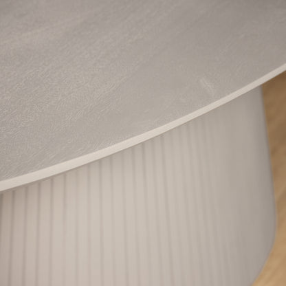 Eettafel Solana | mangohout | Taupe