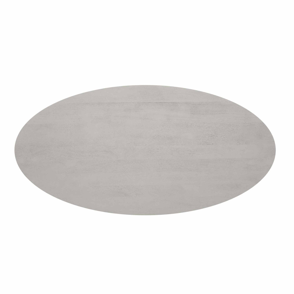 Eettafel Solana | mangohout | Taupe — Achteraanzicht - witfoto