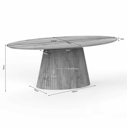 Eettafel Solana | Mangohout