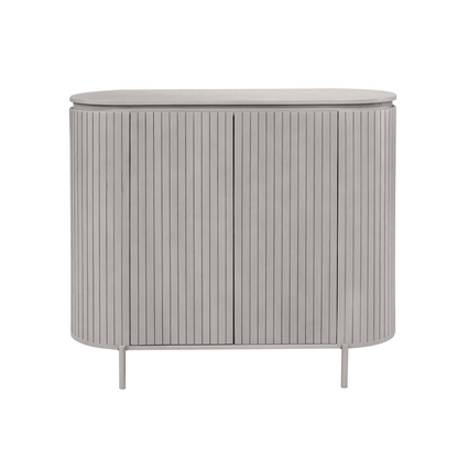 Opbergkast Solana | Mangohout | Taupe