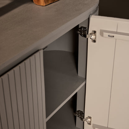 Dressoir Solana | Mangohout | Taupe