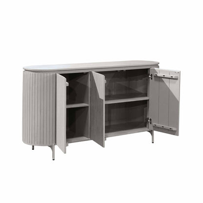 Dressoir Solana | Mangohout | Taupe