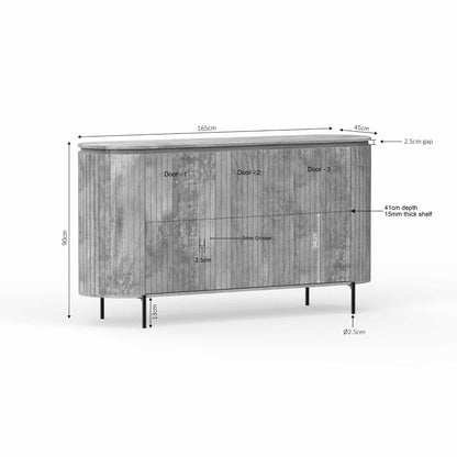 Dressoir Solana | Mangohout