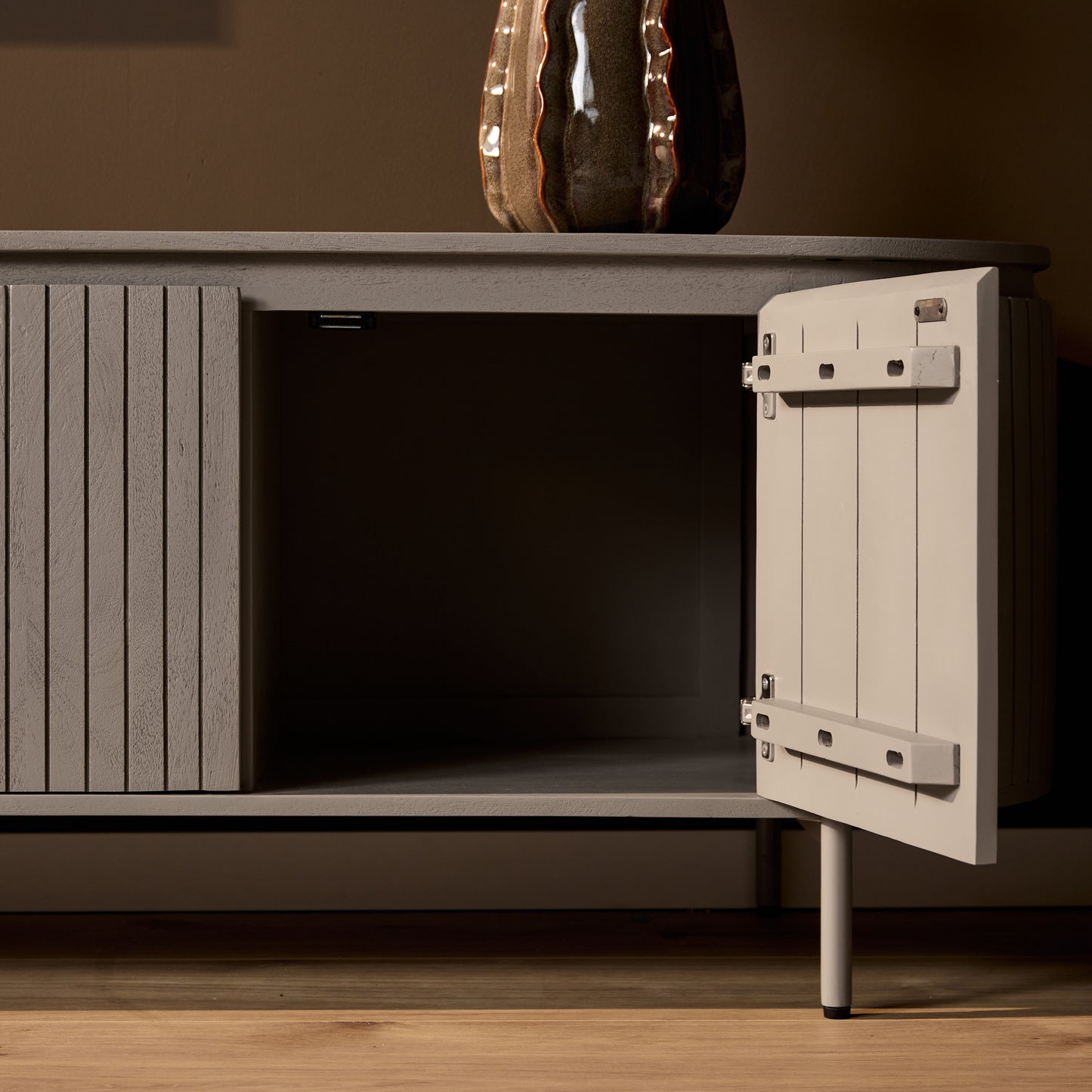 Tv meubel Solana | Mangohout | Taupe