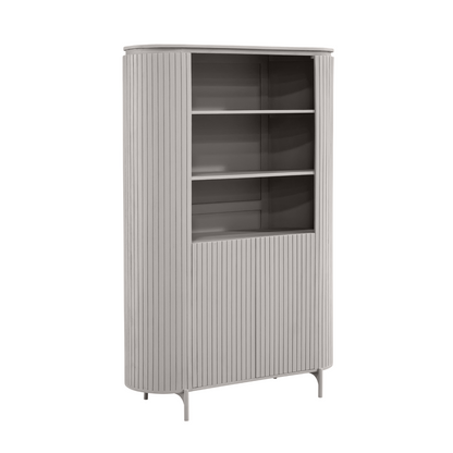 Wandkast Solana | Mangohout | Taupe