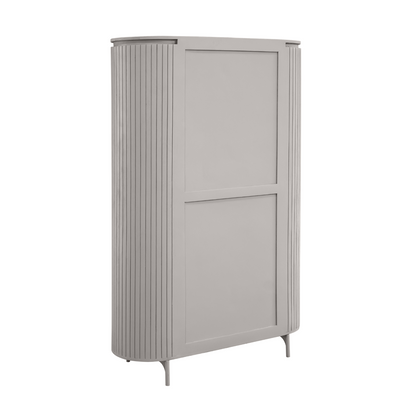 Wandkast Solana | Mangohout | Taupe