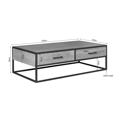 Salontafel Dakota | Rechthoekig