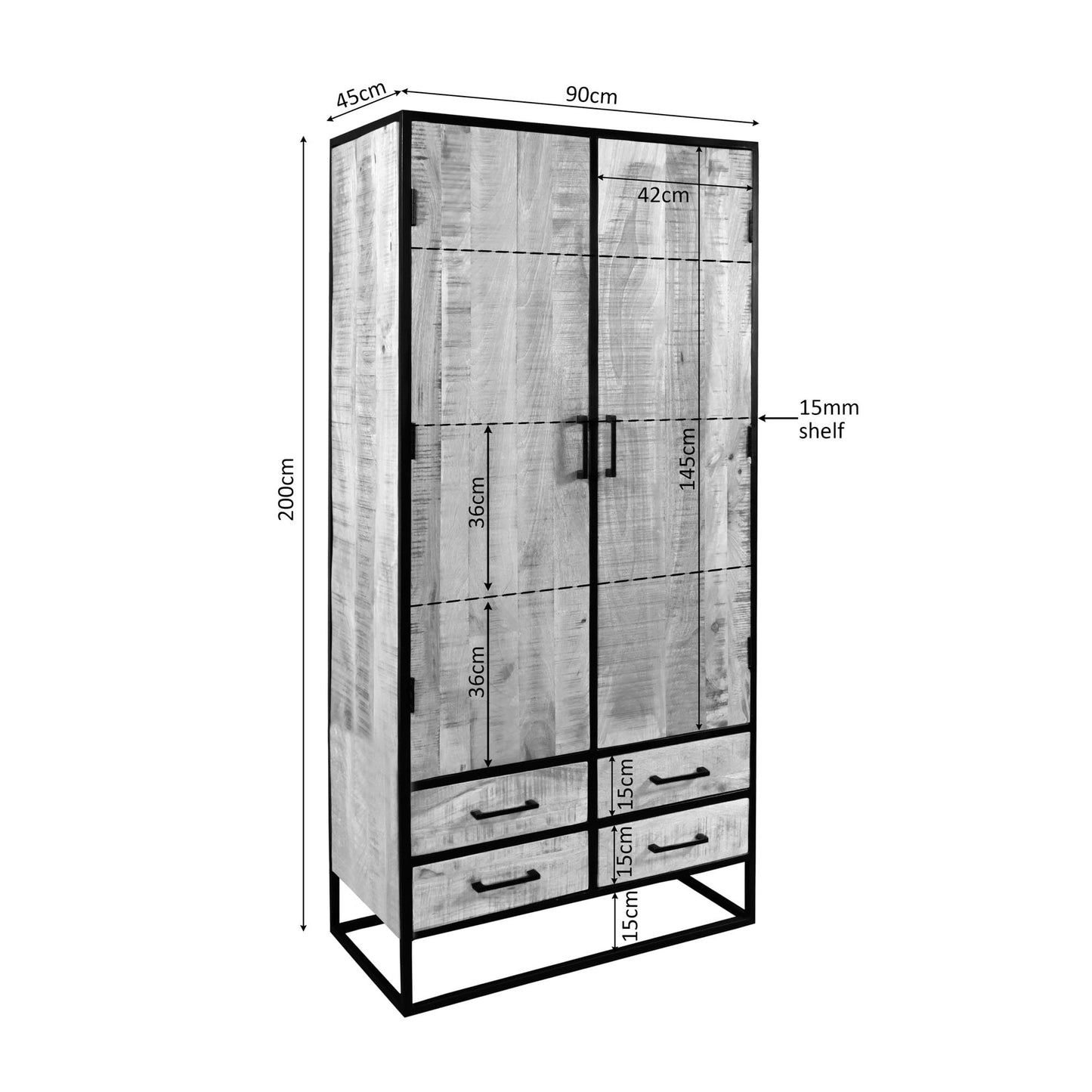 Kabinet Kast Dakota