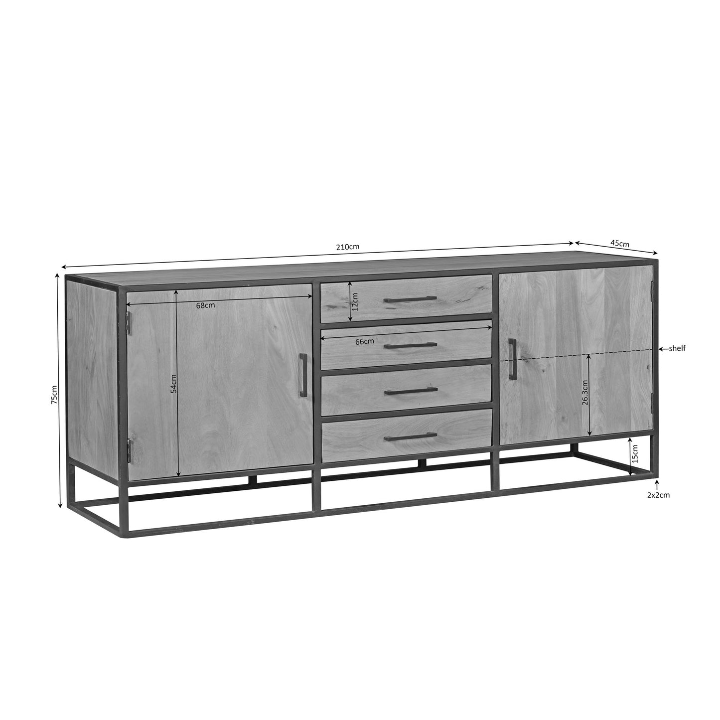Dressoir Dakota