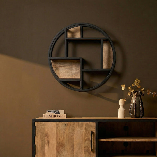 Wandrek Dakota Rond | Naturel Mangohout