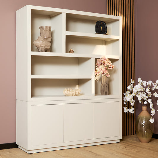 Vakkenkast Brussel | XL | Sand Mangohout