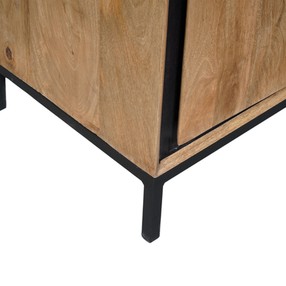 Vitrinekast Richwood | Bruin Mangohout