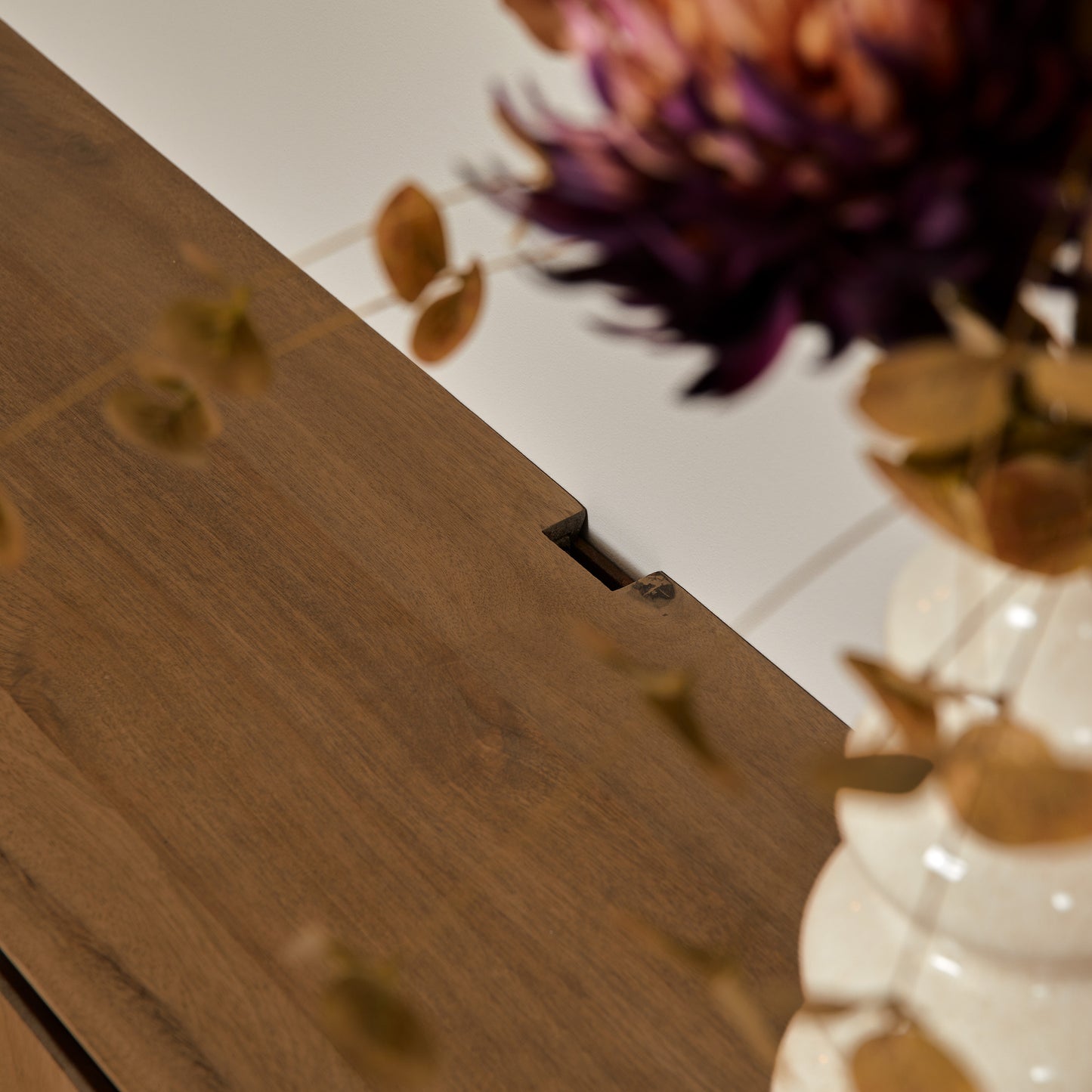 TV-Meubel Richwood | Zwevend | Bruin Mangohout