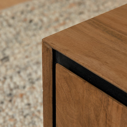 Bijzettafel Richwood | Bruin Mangohout