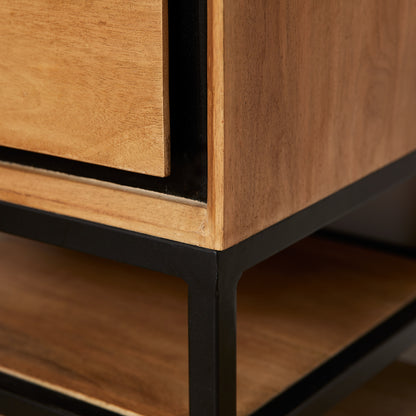 Nachtkastje Richwood | Bruin Mangohout