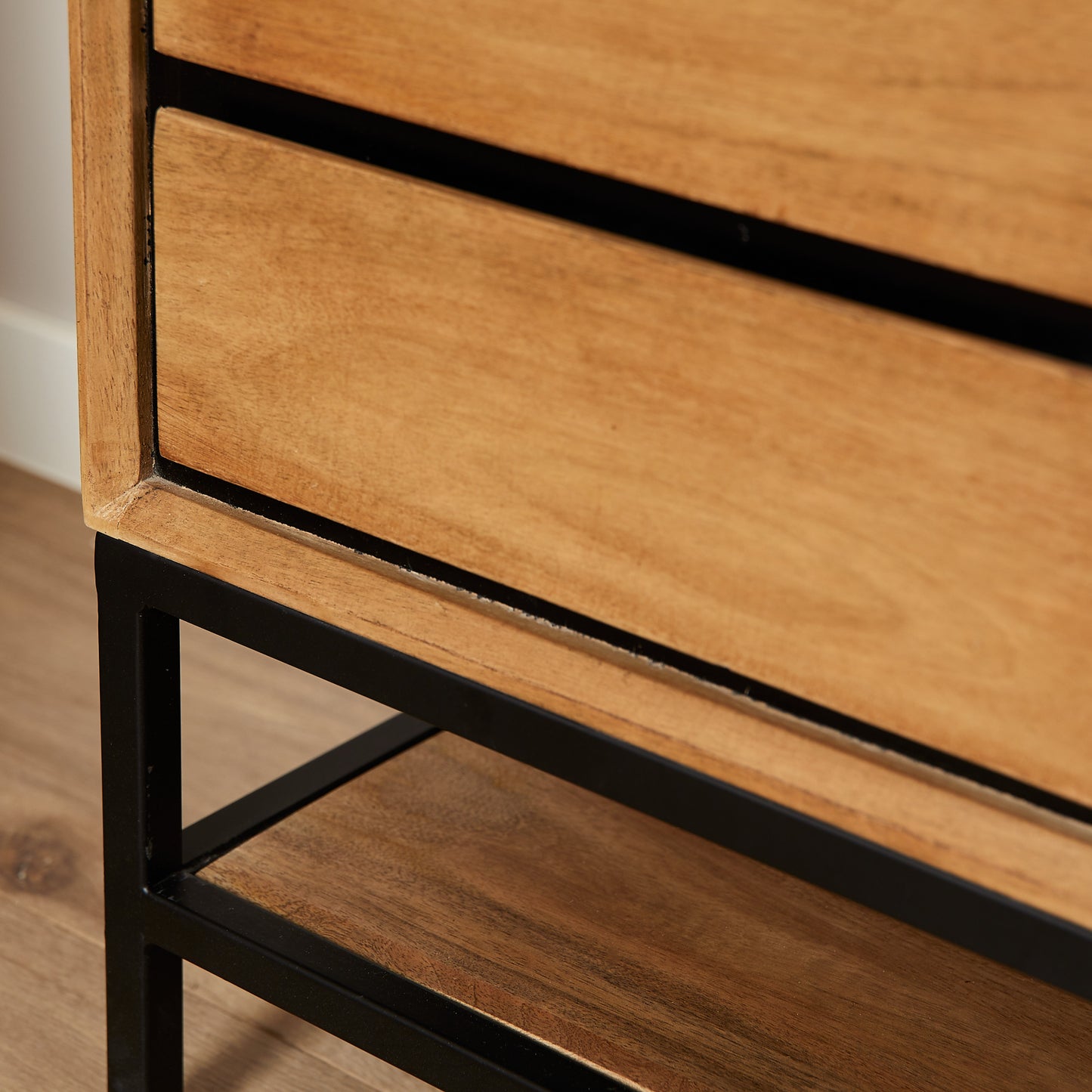 Nachtkastje Richwood | Bruin Mangohout