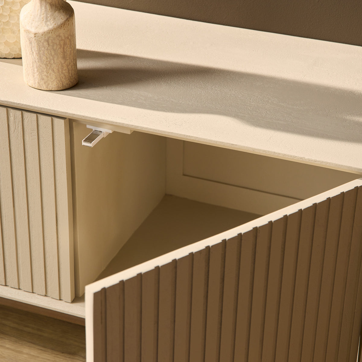 TV-Meubel Madison | Zand Mangohout — Detail