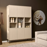 Vakkenkast XL Madison | Zand Mangohout