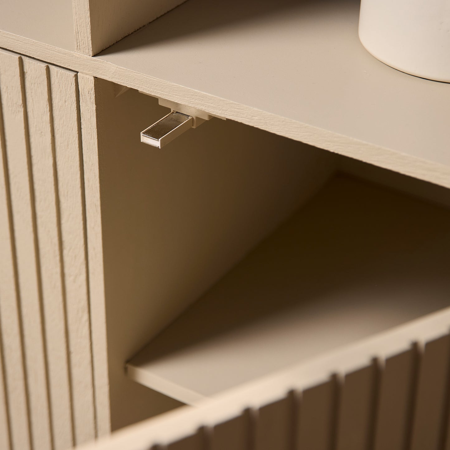 Vakkenkast XL Madison | Zand Mangohout