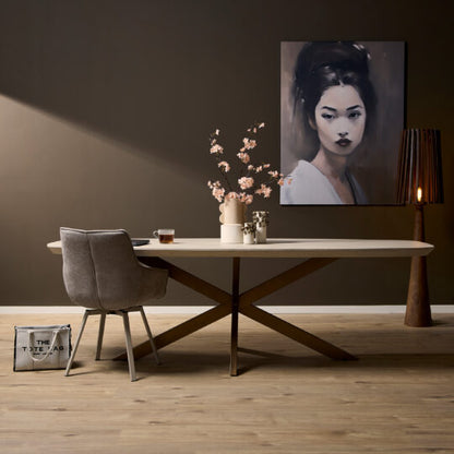 Eettafel Madison Sand | Deens Ovaal