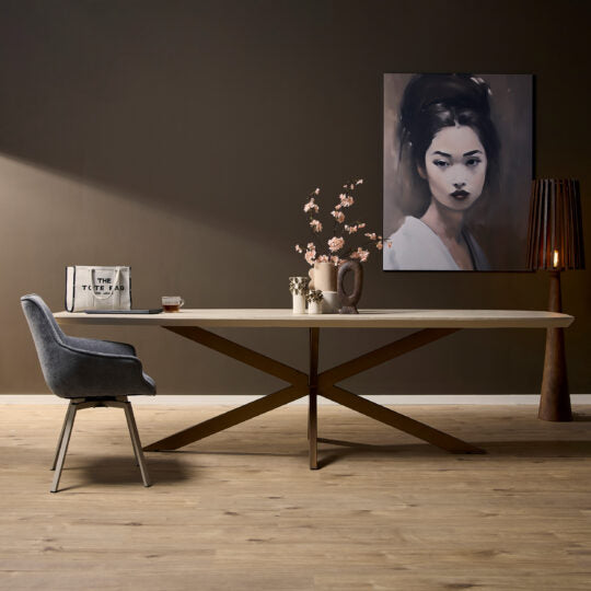 Eettafel Madison Sand | Deens Ovaal