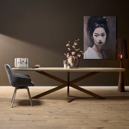 Eettafel Madison Sand | Deens Ovaal