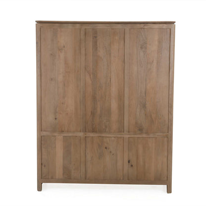 Vakkenkast XL Dallas Naturel Mangohout 160 cm