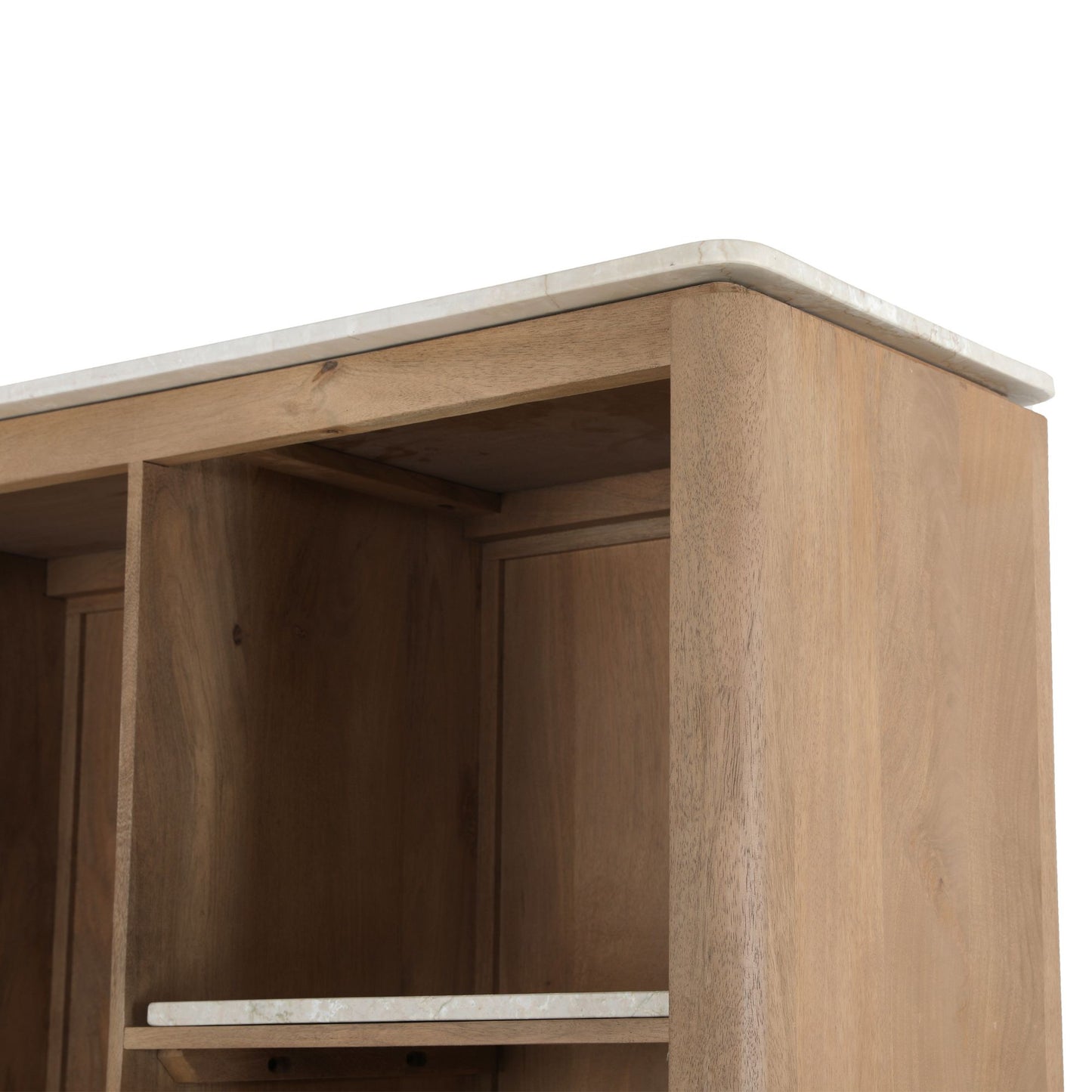 Bovenblad Vakkenkast XL Dallas Beige  Marmer