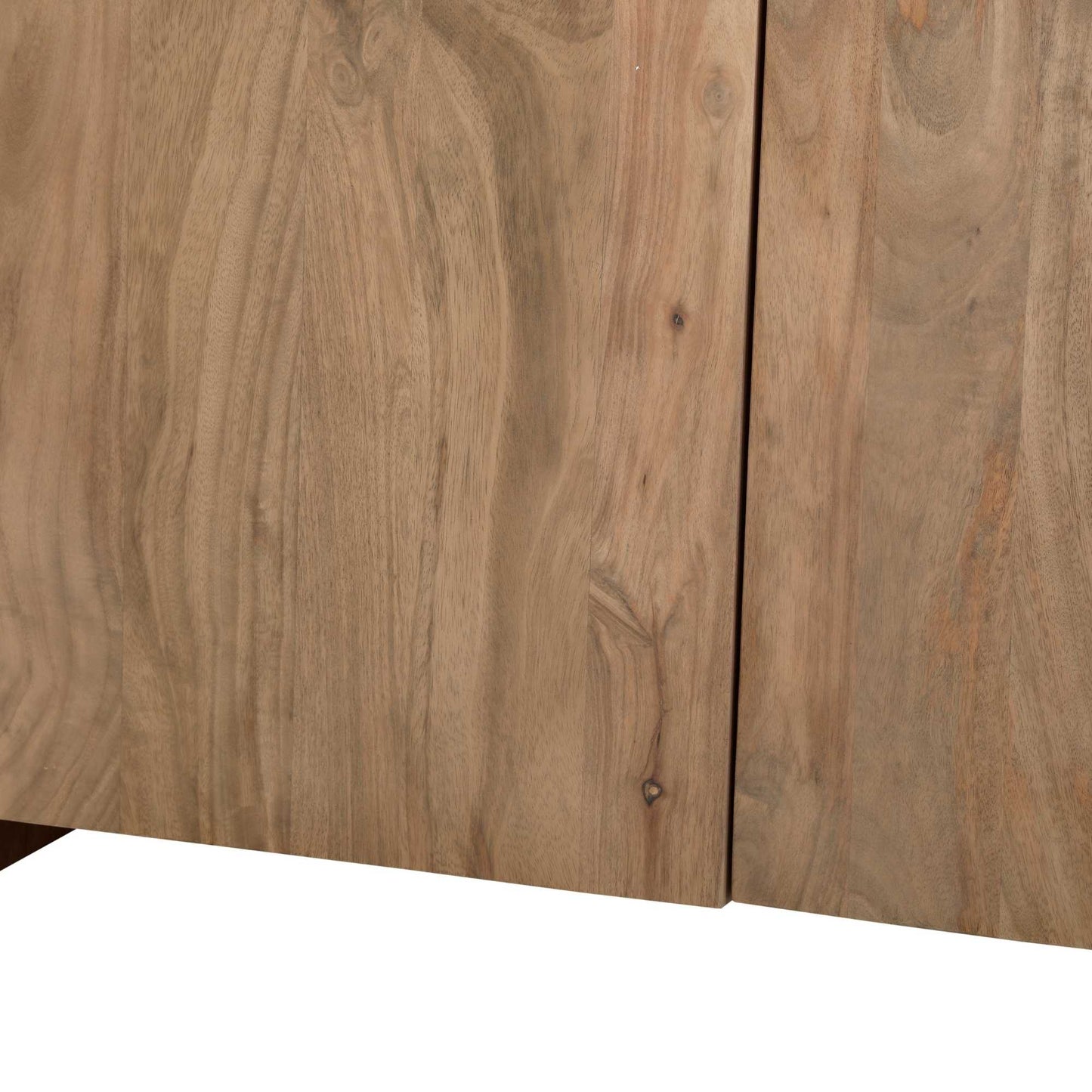 Vakkenkast XL Dallas Naturel Mangohout 160 cm