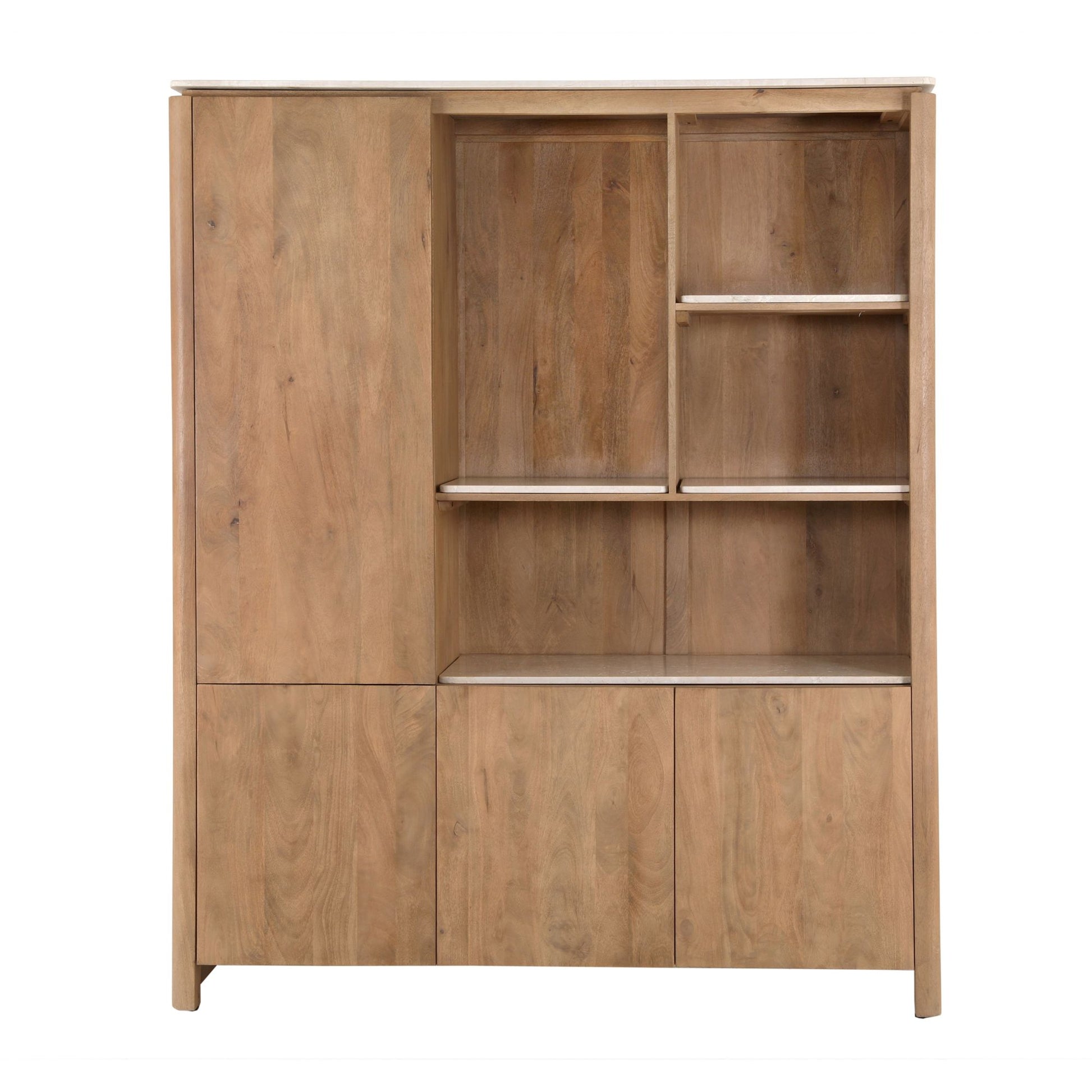 Bovenblad Vakkenkast XL Dallas Beige  Marmer
