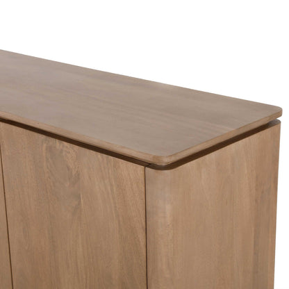 Dressoir Dallas naturel mangohout 165 cm