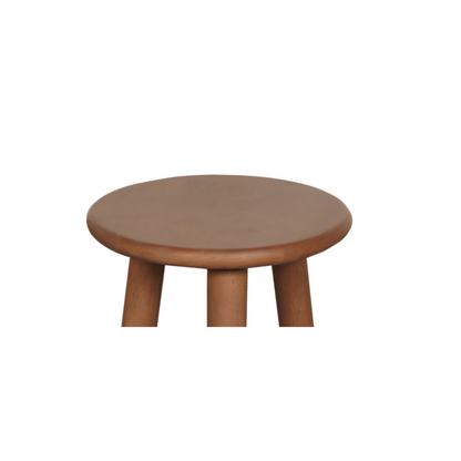 Salontafel Enzo walnoot mangohout, detail van het materiaal