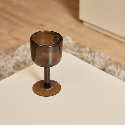 Salontafel Saya zand mangohout, detail van het materiaal