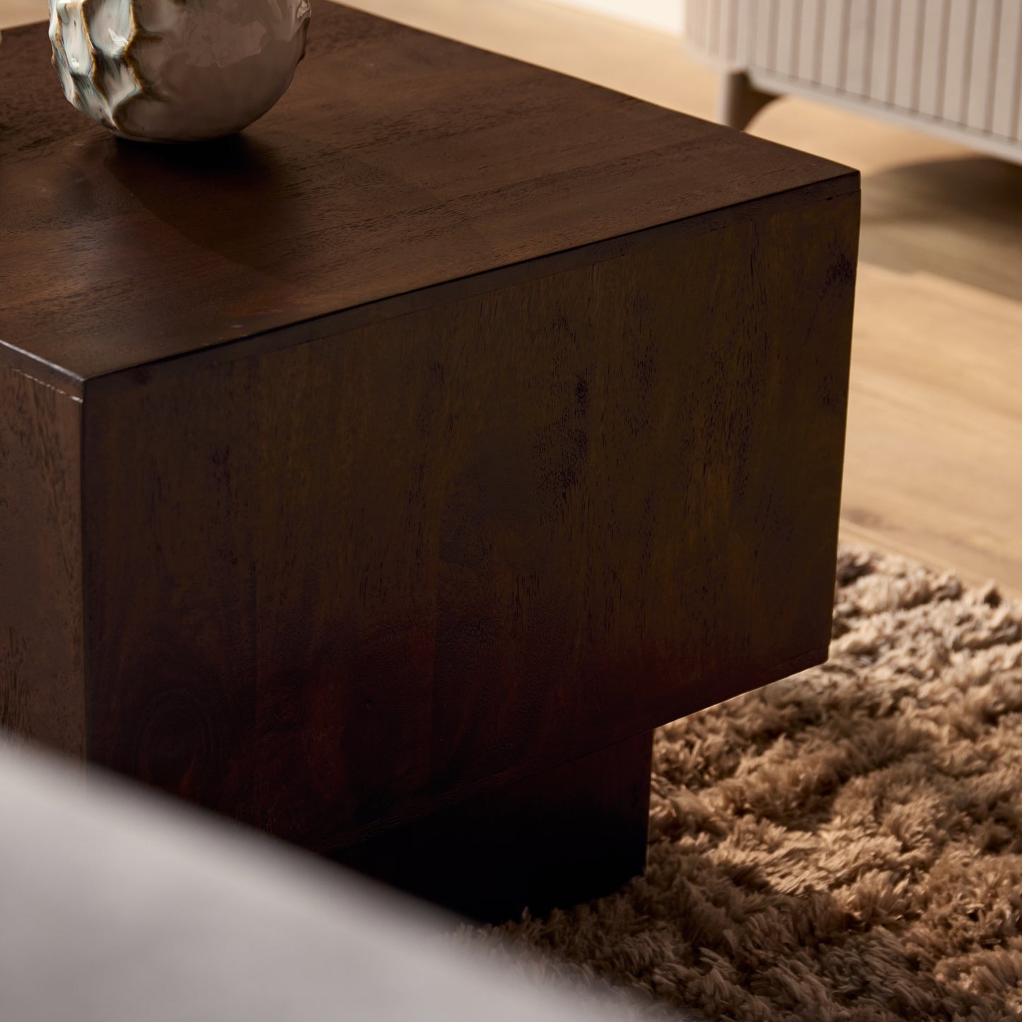 Salontafel Livia | Bruin | Mangohout