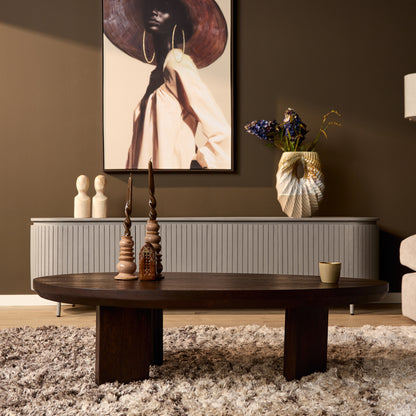 Salontafel Zillah | Bruin Eikenhout
