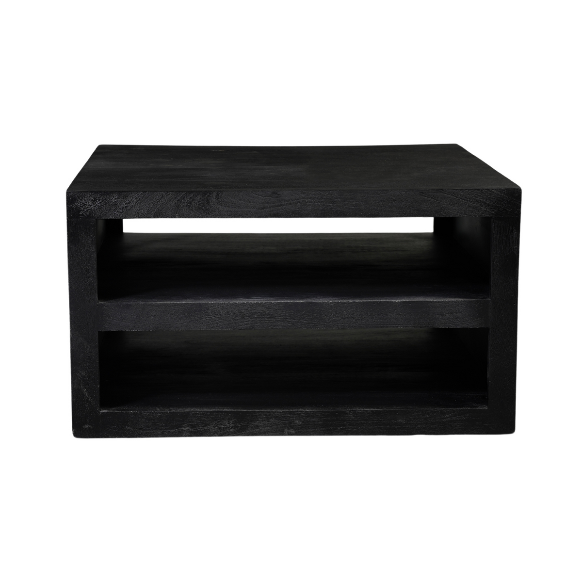 Salontafel Brussel | Black Mangohout | Vierkant