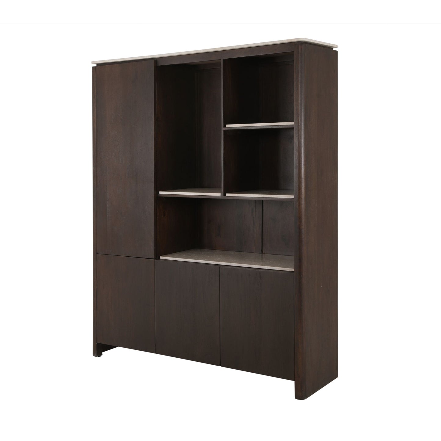 Inglegplank Vakkenkast XL Dallas Beige Marmer Set van 4