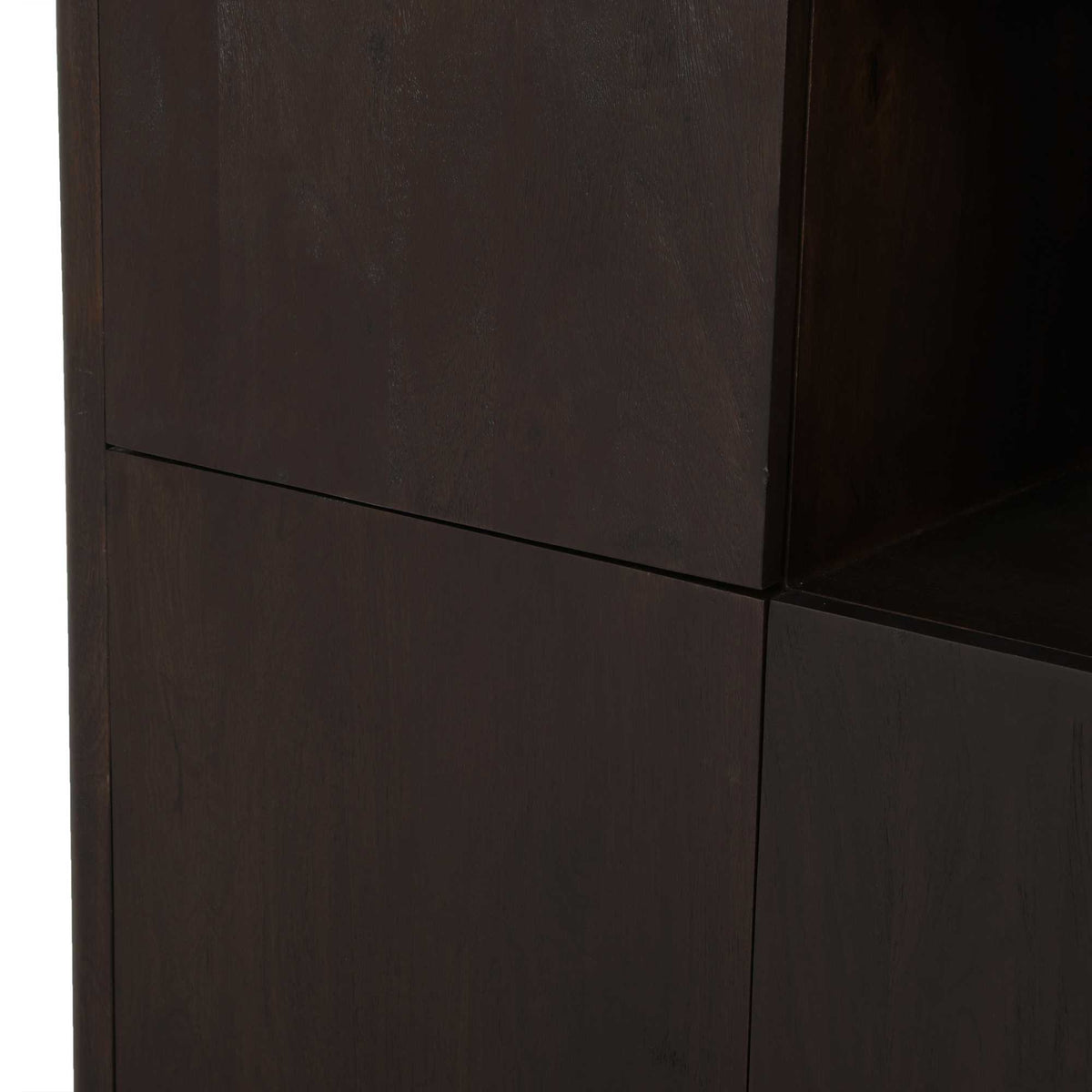 Vakkenkast XL Dallas Bruin Mangohout 160 cm