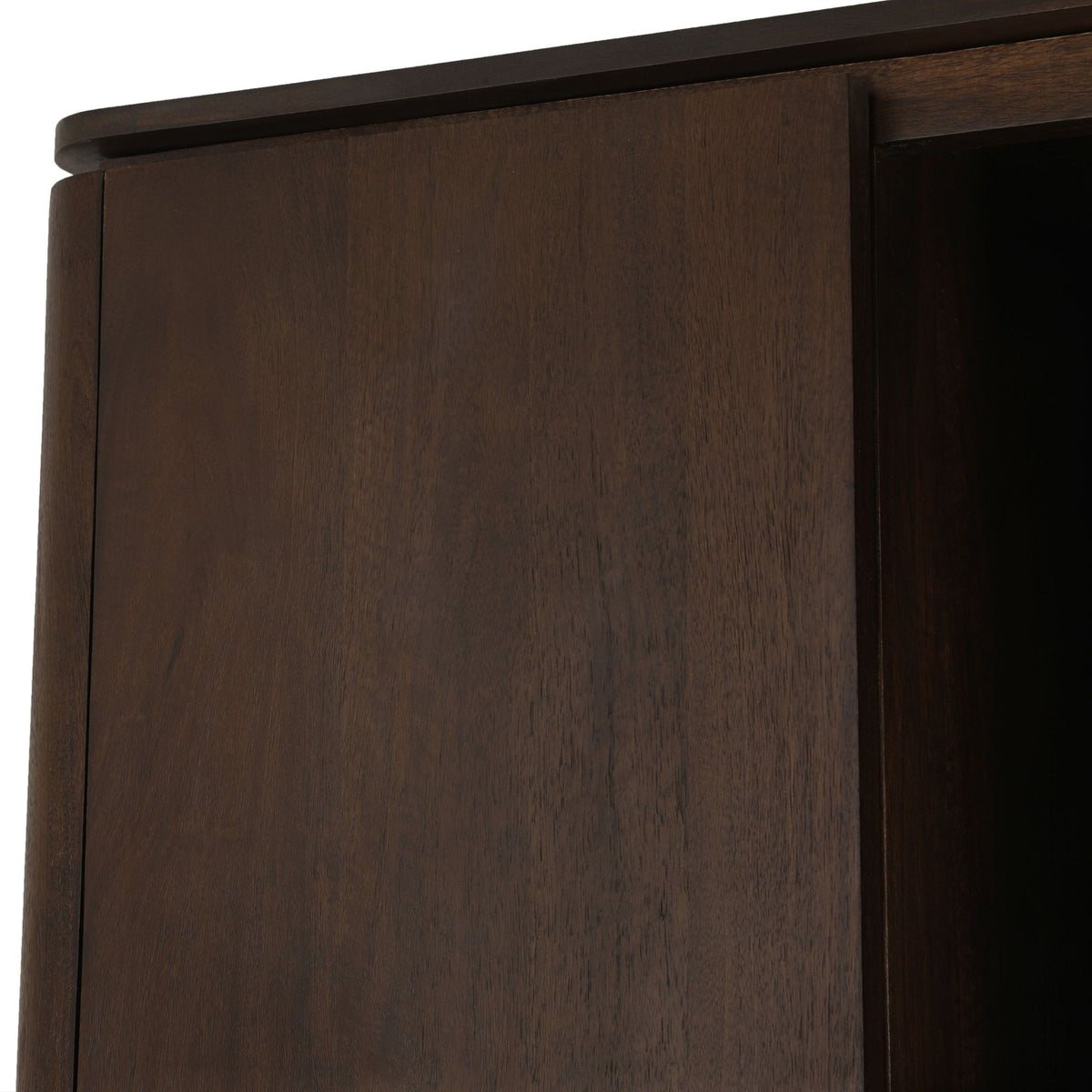 Vakkenkast Dallas Bruin Mangohout 90 cm — Detail