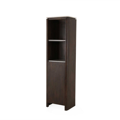 Boekenkast Dallas bruin mangohout