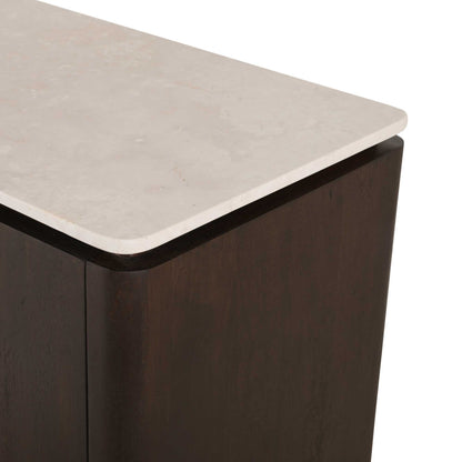 Dressoir Dallas bruin mangohout 100 cm