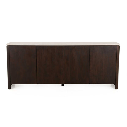 Dressoir Dallas bruin mangohout 210 cm