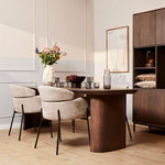 Eettafel Maré | Walnoot Mangohout | Magazijn leegverkoop