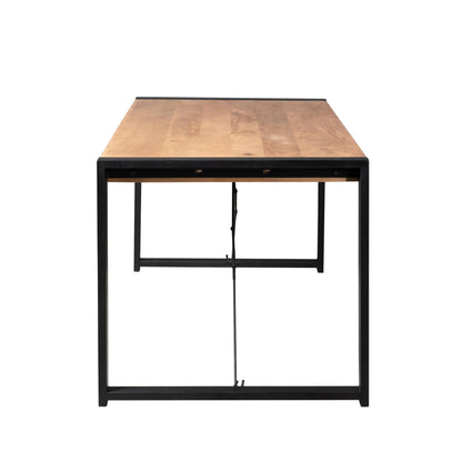 Eettafel Britt | Naturel Mango — Vooraanzicht - witfoto