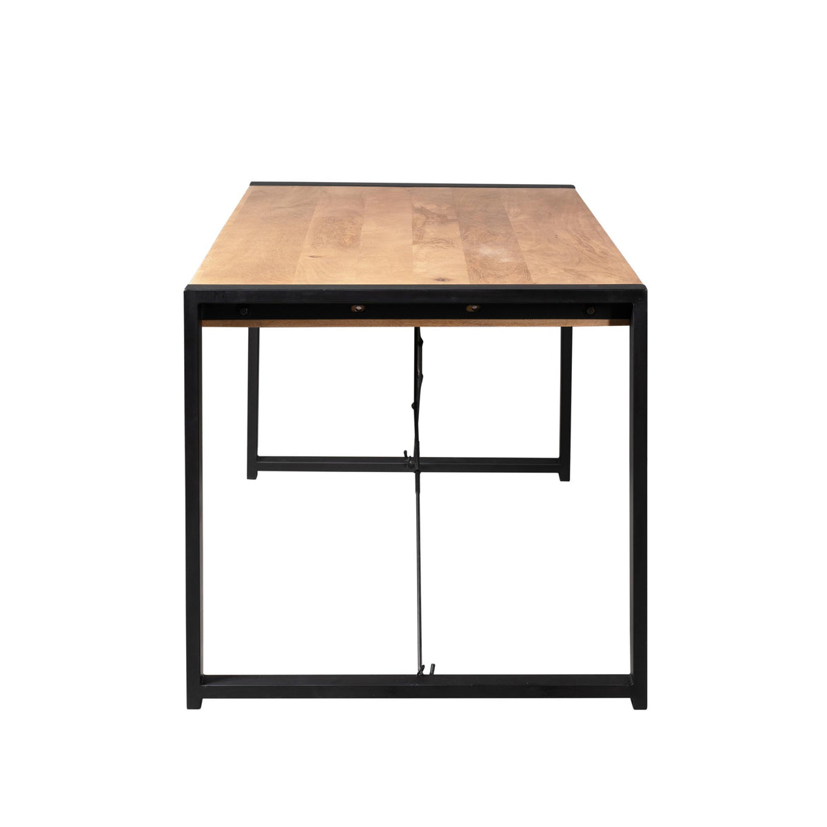Eettafel Britt | Naturel Mango — Vooraanzicht - witfoto