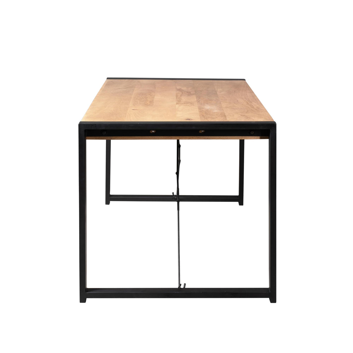 Eettafel Britt | Naturel Mango — Vooraanzicht - witfoto