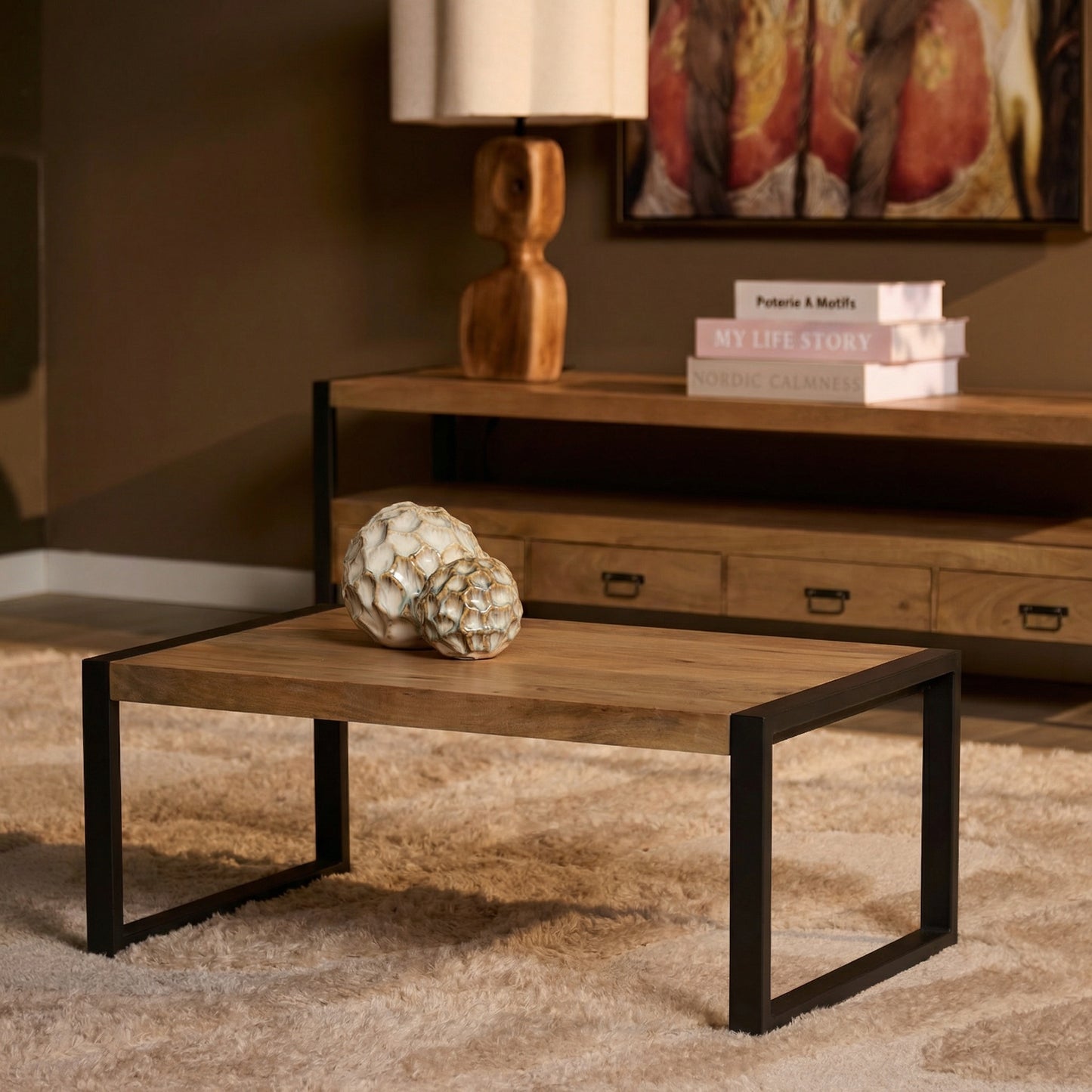 Salontafel Britt | Single | Naturel Mango